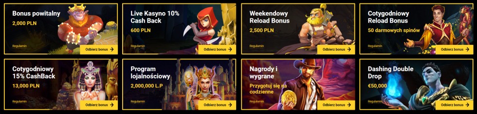 zet casino bonusy