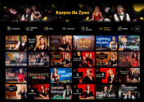 zet casino gry na żywo